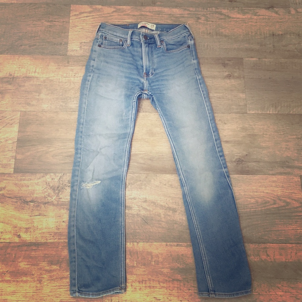 Abercrombie kids skinny jeans